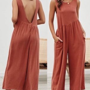 - Rustic jumpsuit bohemian